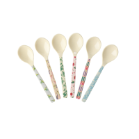 Lets Summer Print Melamine Teaspoons Rice DK